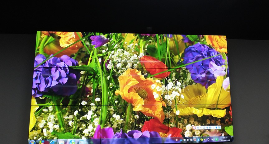 愛普樂液晶拼接屏進駐中電建