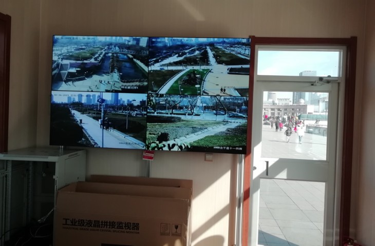 泉州廣場安防監控液晶拼接屏解決方案