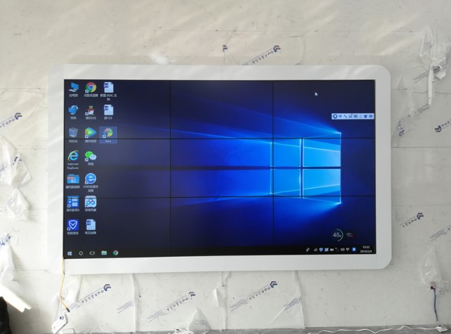 愛普樂液晶拼接屏進駐西平縣農商銀行