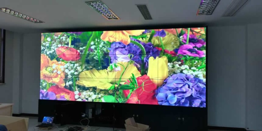 愛普樂液晶拼接屏進駐中交二航局