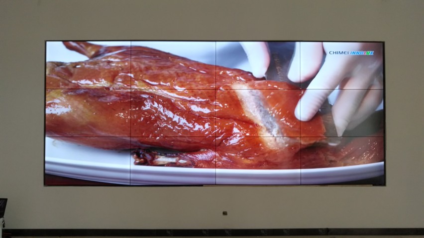 金鄉盛運環保電力采用愛普樂液晶拼接屏