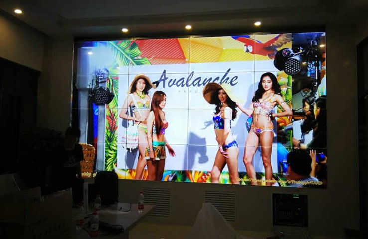 無縫拼接屏助力云南某鐵路局