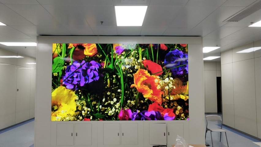 廣東某省廳0.88mm液晶拼接屏項目