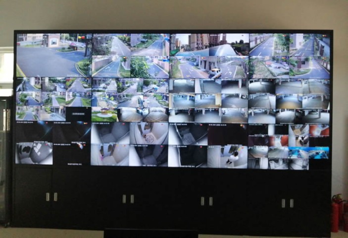 液晶拼接屏助力義烏金融中心安防監控建設