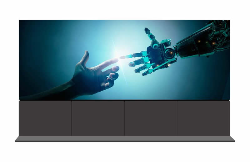 現今安防監控顯示設備為何首選無縫拼接屏