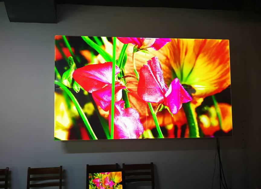 愛普樂無縫拼接屏系統進駐梧州市公安局