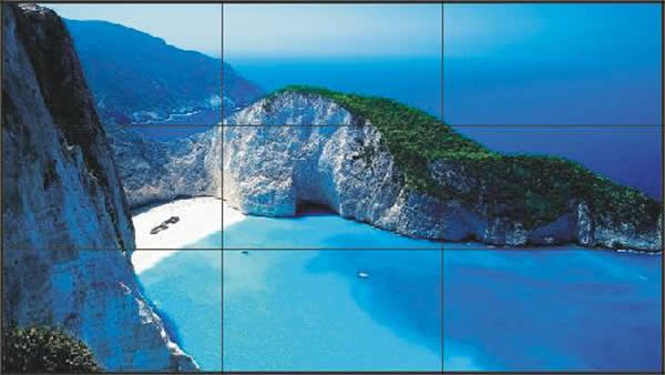 無縫拼接屏的出現，把大屏幕拼接屏市場推向一個新的高度