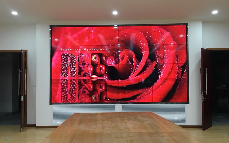 液晶拼接屏技術的成熟，不斷開拓市場需求量