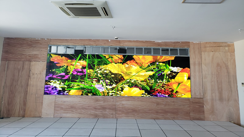 55寸液晶拼接屏助力煙臺城市展覽館建設