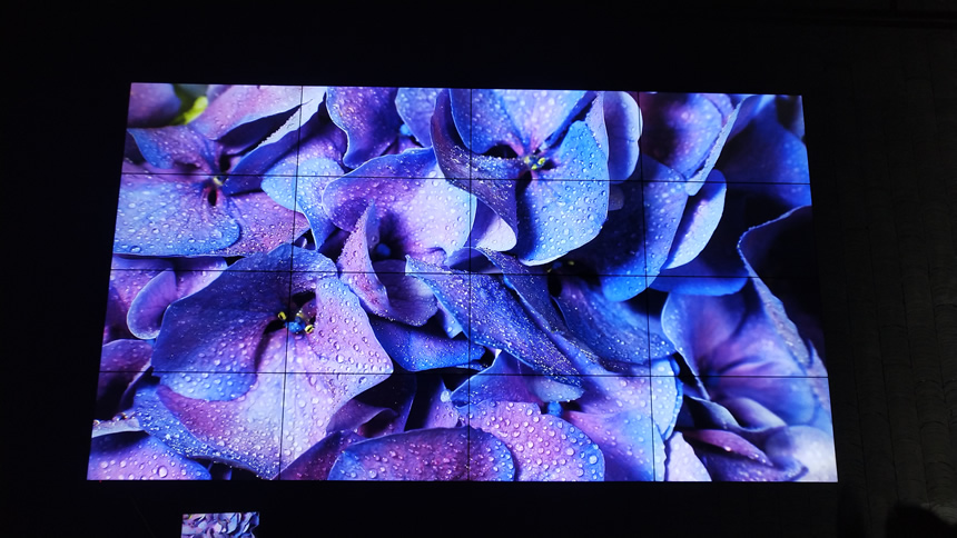 液晶拼接屏再次助力花溪雨音樂餐吧建設