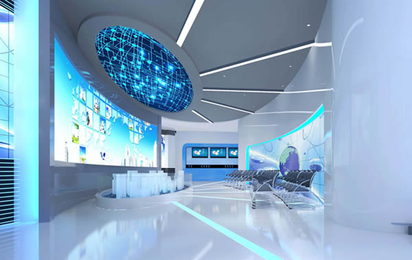 無縫拼接屏在展覽展廳的應用