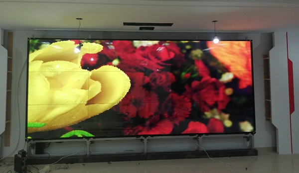 薛城國家電網-55寸0.88液晶拼接屏案例